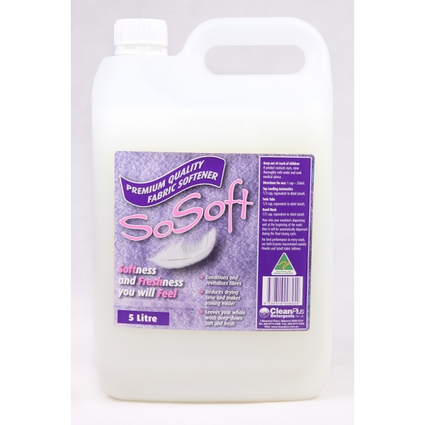 CLEAN PLUS Fabric Softener So Soft STW Industrial & Safety