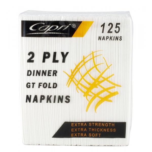 2 Ply Dinner GT Fold (Ctn 1,000) - STW Industrial & Safety