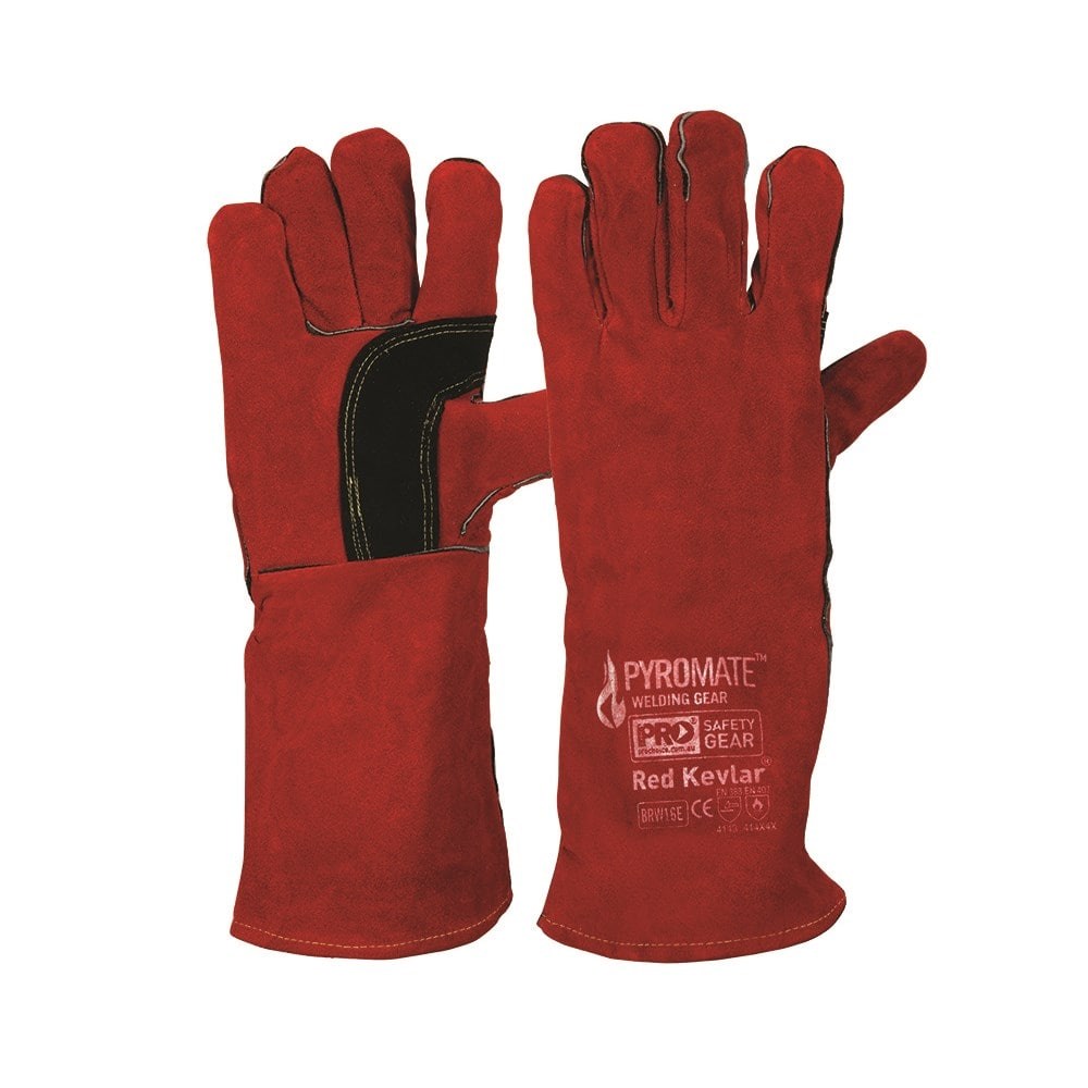 PRO CHOICE Pyromate Red Kevlar Glove Large STW Industrial & Safety