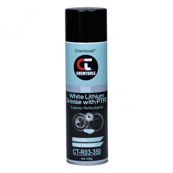 CHEMTOOLS White Lithium Grease with PTFE 350g STW Industrial & Safety