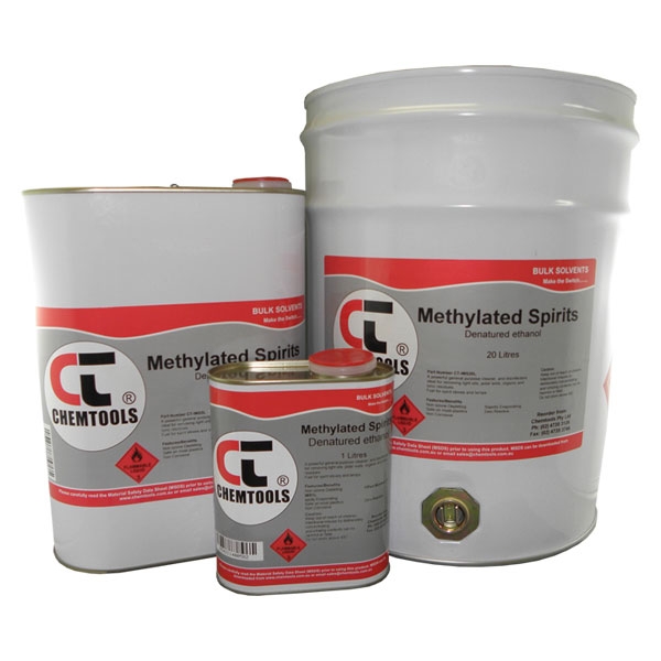 CHEMTOOLS Methylated Spirits 4L STW Industrial & Safety
