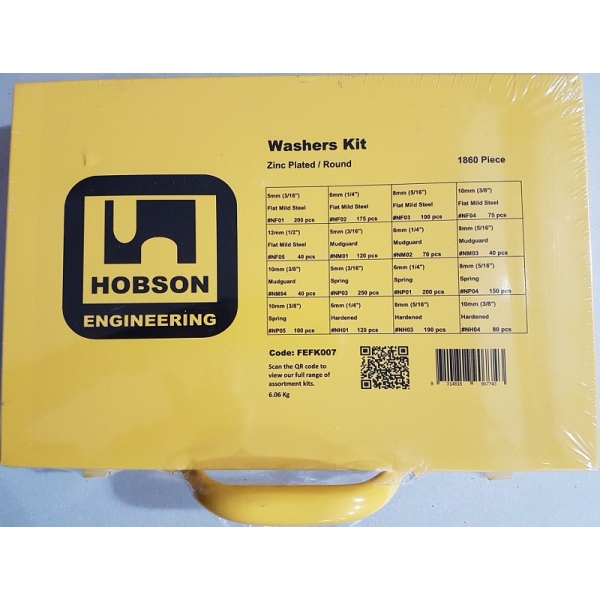 HOBSON Washers Kit Z/P / Round STW Industrial & Safety