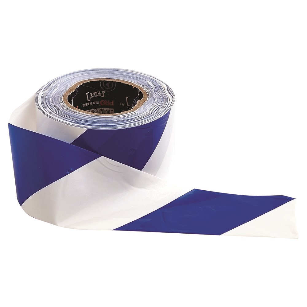 Tape Barricade Blue/White STW Industrial & Safety