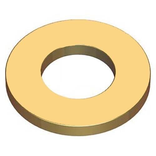 HOBSON Flat Washer Zinc Yellow Passivate Mild Steel Metric STW