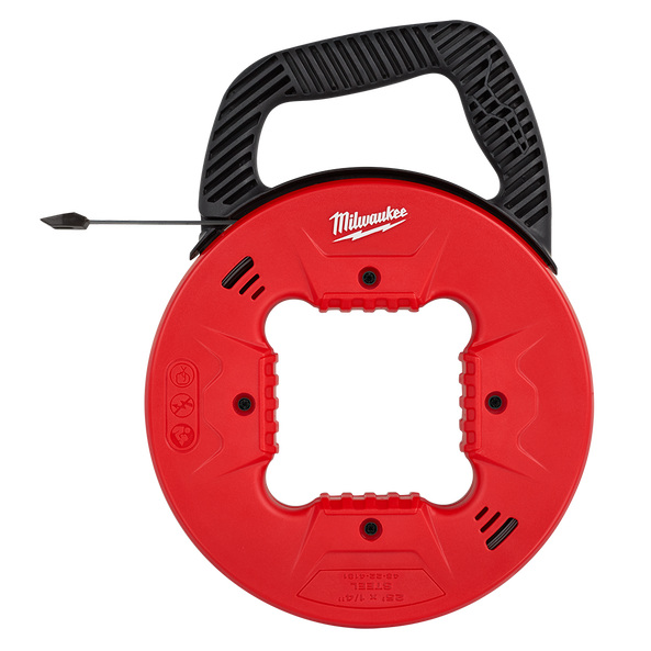 MILWAUKEE STEEL FISH TAPE 25FT (6.4MM, 7.5M) STW Industrial & Safety