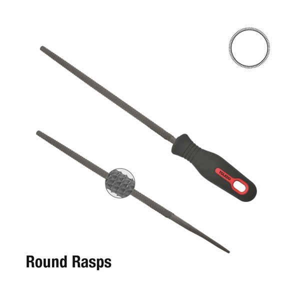 TOLEDO Round Rasps - STW Industrial & Safety