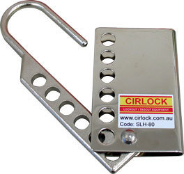 CIRLOCK Tamper Proof Stainless Steel Lockout Hasp - STW Industrial & Safety