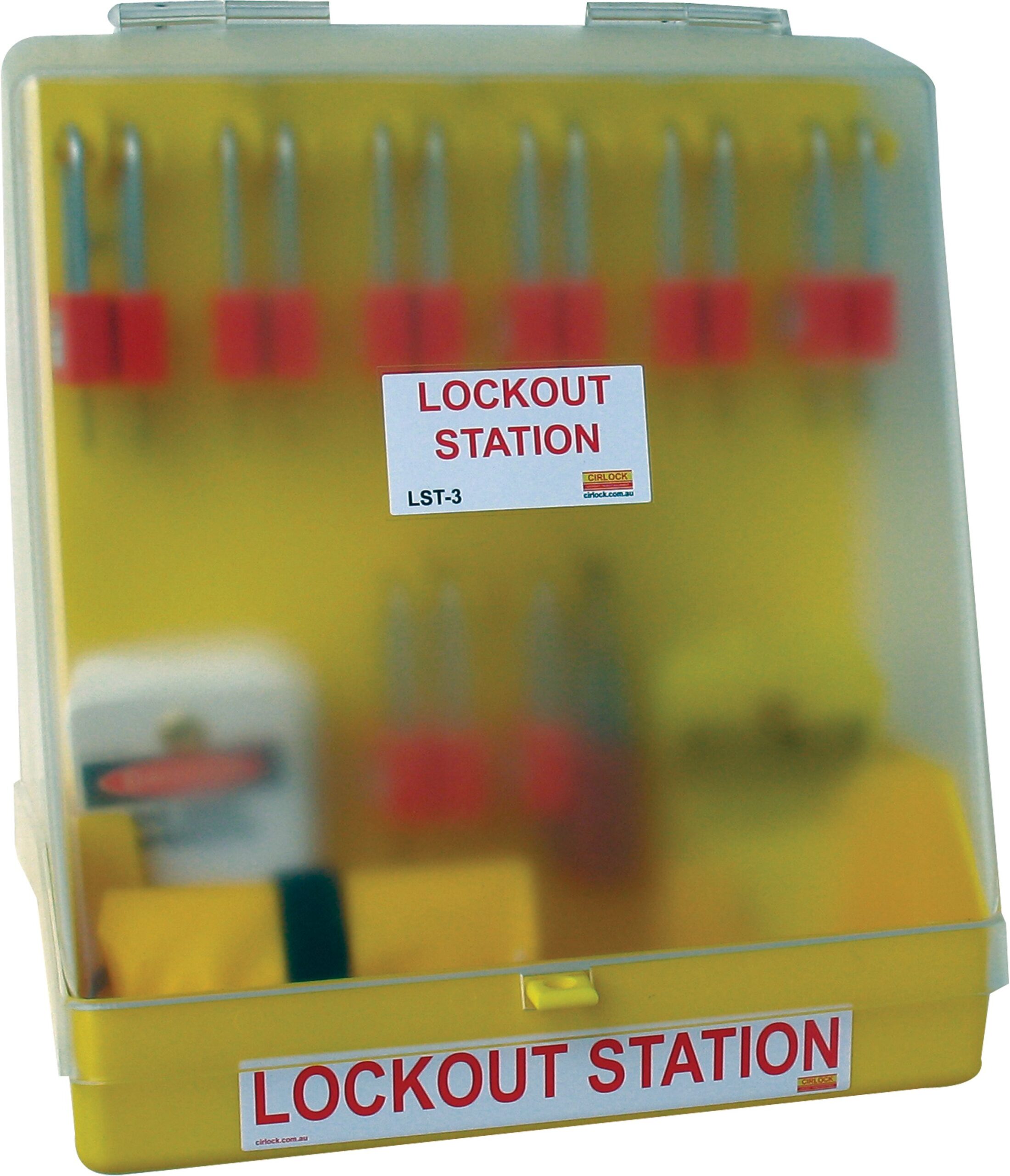 CIRLOCK Lockout Stations With Lids - STW Industrial & Safety