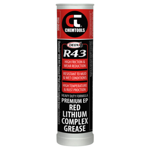 CHEMTOOLS DEOX R43 Premium EP Red Lithium Complex Grease - STW ...
