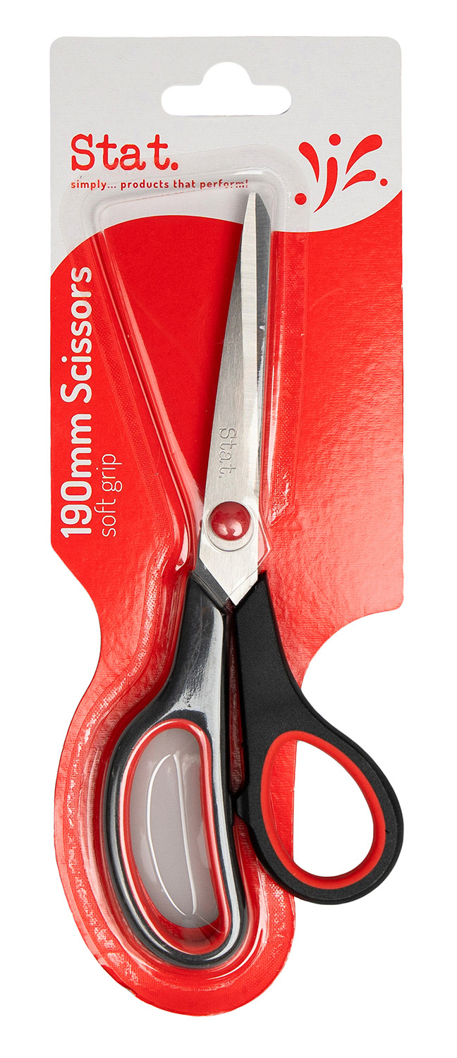 STAT Soft Grip Scissors - STW Industrial & Safety