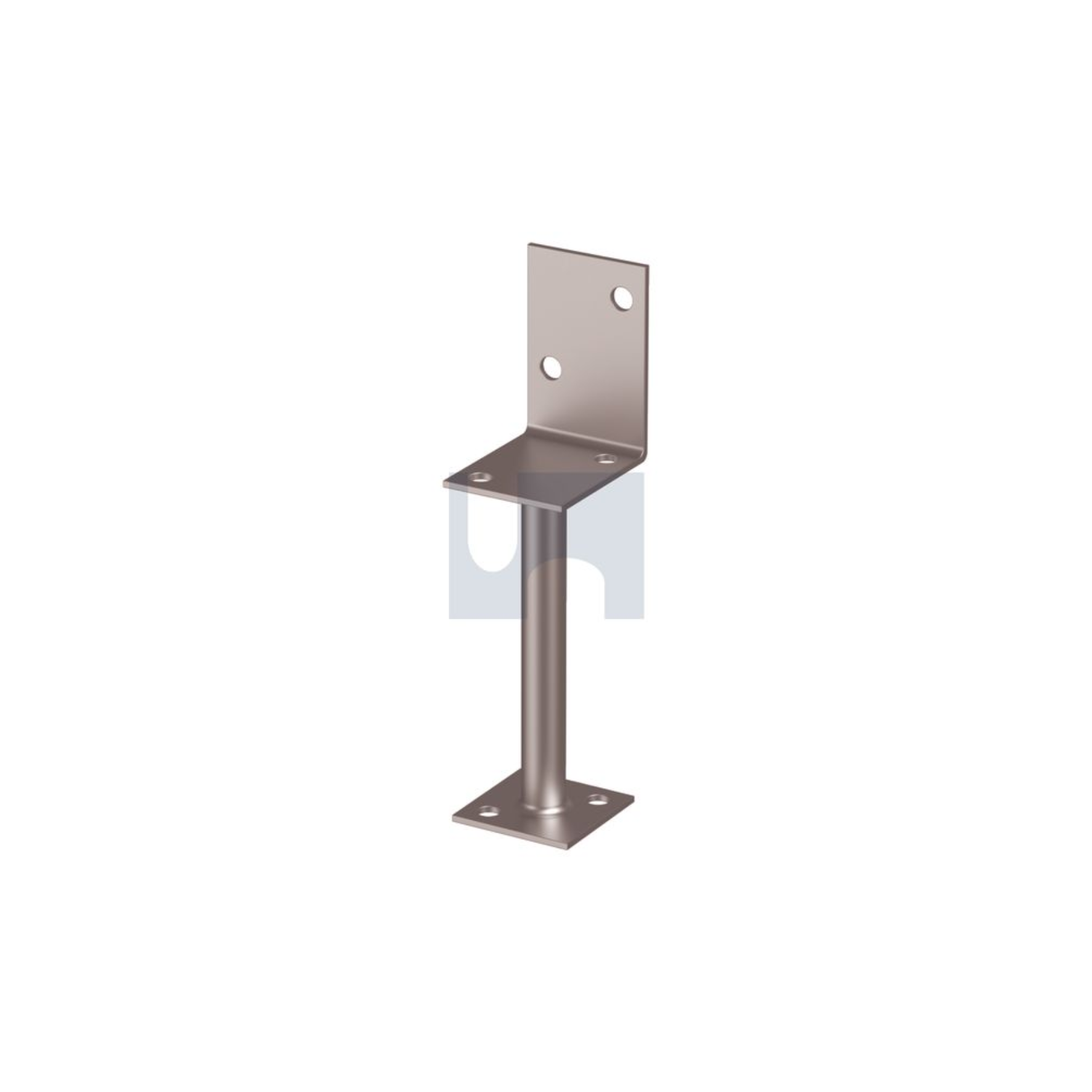 HOBSON Post Supports L Shape Rod Stem Hot Dip Galvanised - STW ...