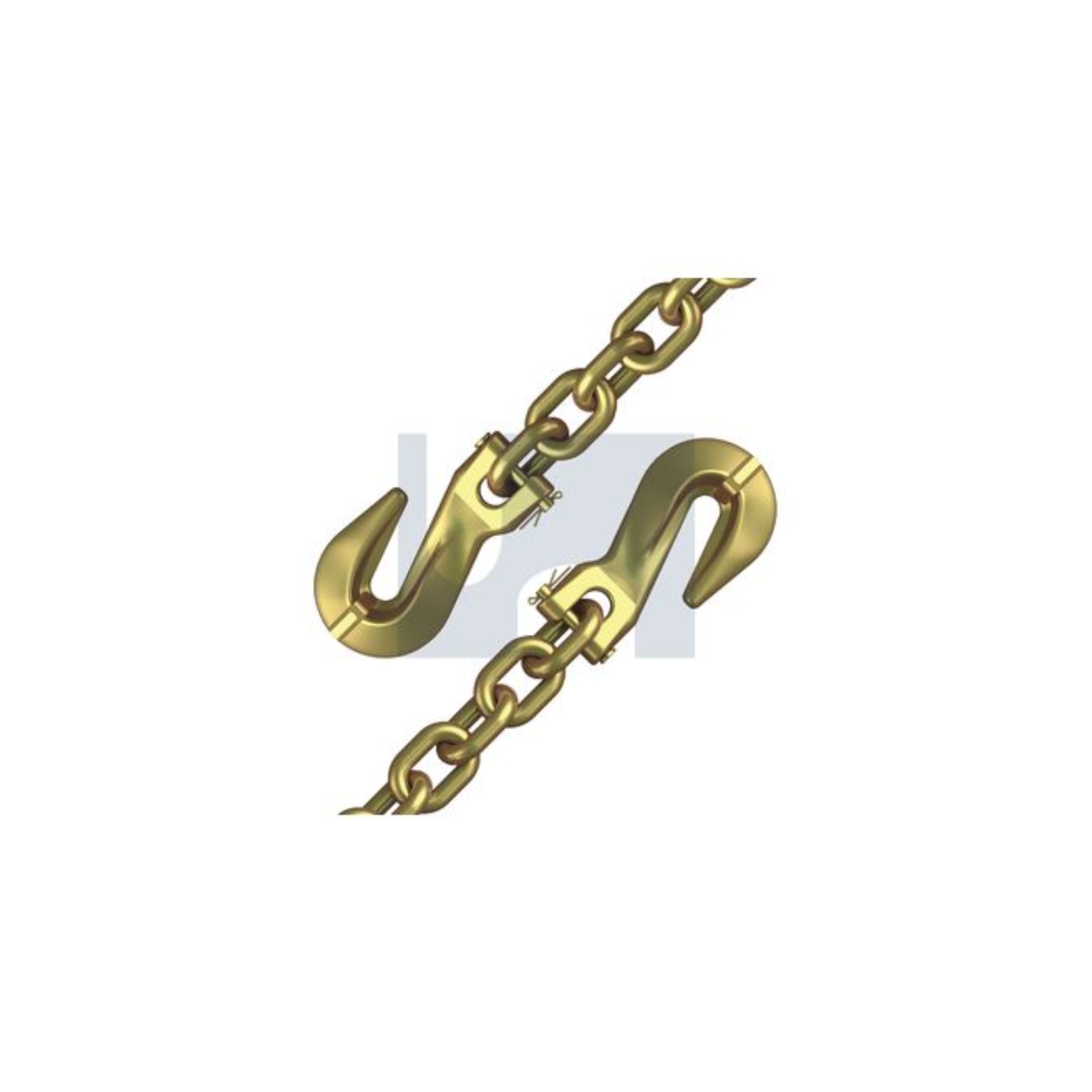 HOBSON Transport Chain with Grab Hooks Zinc Yellow Passivate - STW ...
