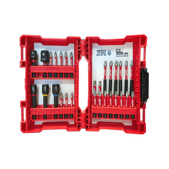 MILWAUKEE SHOCKWAVE™ Impact Driver Bit 29PC Set - STW Industrial & Safety