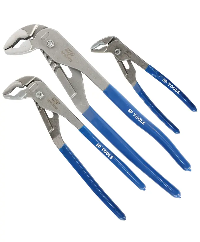 Small Multigrips SP TOOLS Multigrips Set - High Leverage - 3pc - STW Industrial & Safety