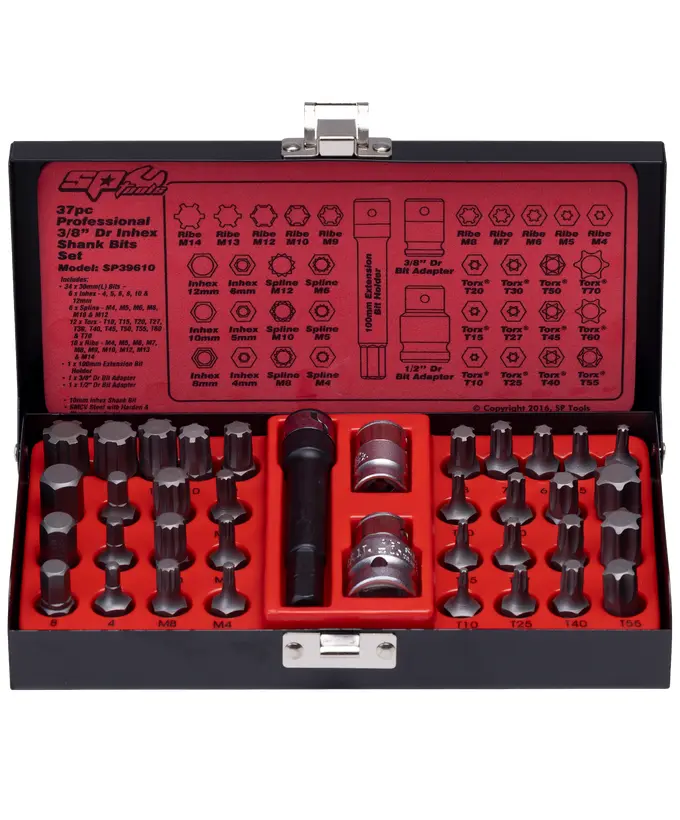 Sp7 Bit SP TOOLS Professional Bit Set - 37pc - STW Industrial & Safety