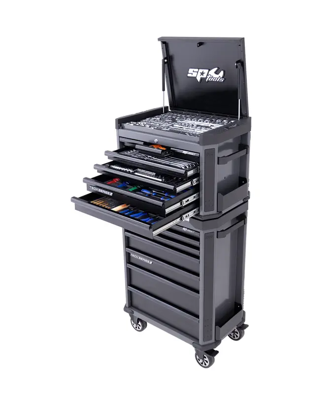 SP TOOLS Tech Series Tool Kit 282pc Metric & SAE - Plus Extra EVA Foam ...