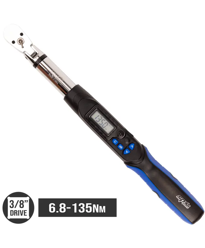 Precision Spring Torque Tools SP TOOLS Torque Wrench - Digital - Flex Head - One-Step Torque-Angle ...