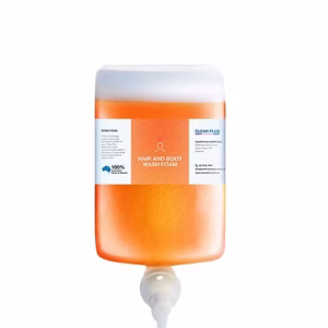 CLEAN PLUS Hair and Body Wash Foam